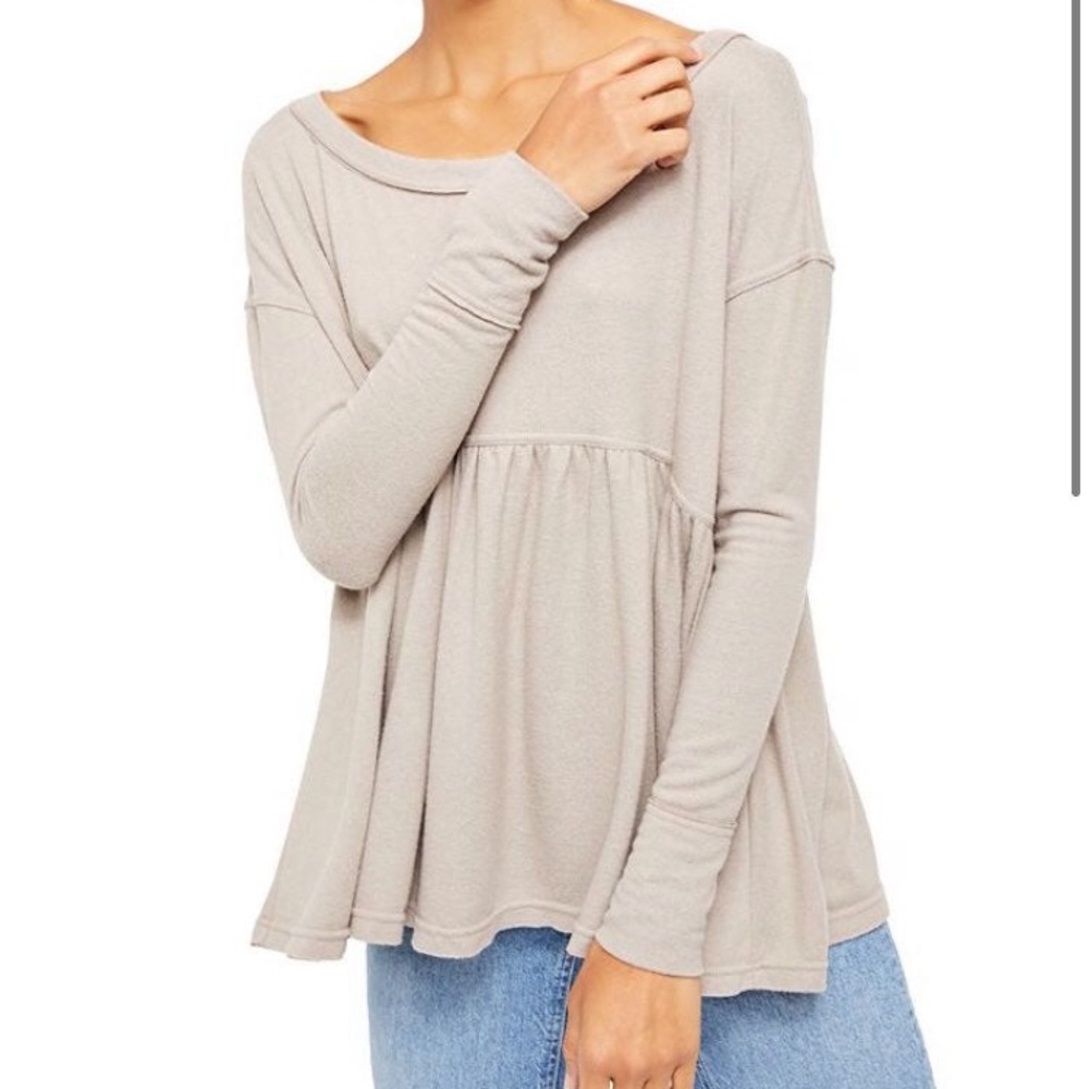 Free People babydoll top
